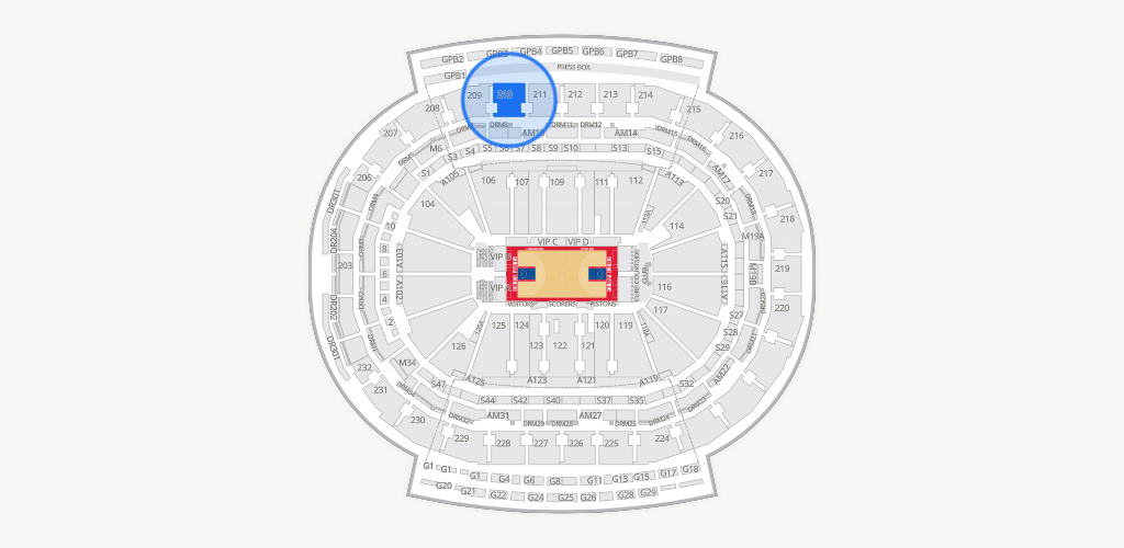 Little Caesars Arena Seating Chart