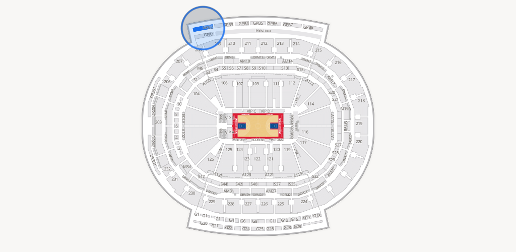 Little Caesars Arena Seating Chart