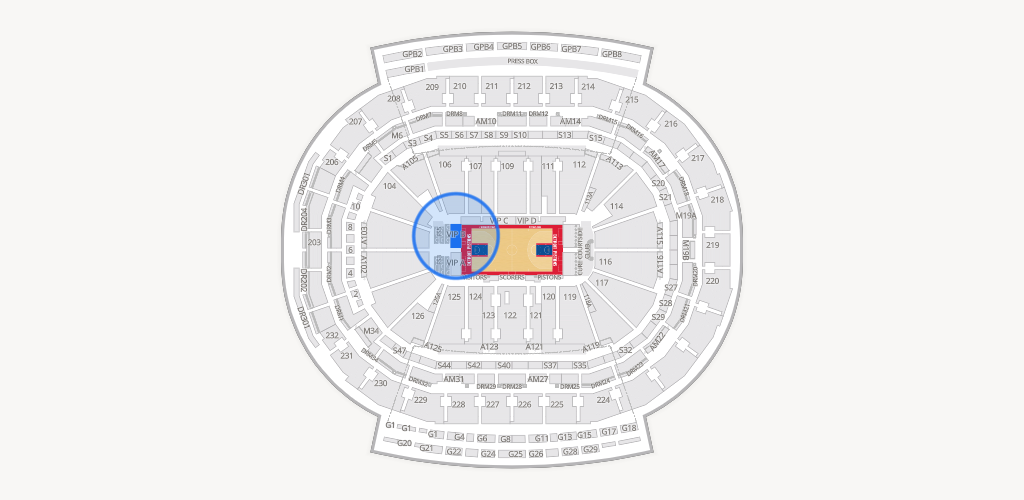 Little Caesars Arena Seating Chart