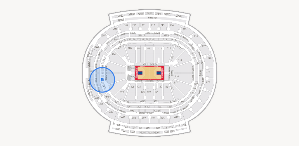 Little Caesars Arena Seating Chart