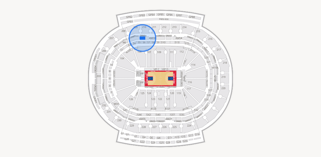Little Caesars Arena Seating Chart