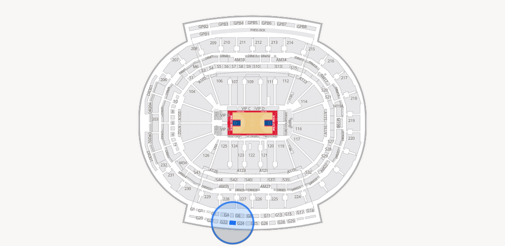 Little Caesars Arena Seating Chart