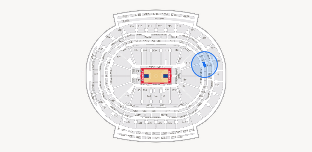 Little Caesars Arena Seating Chart