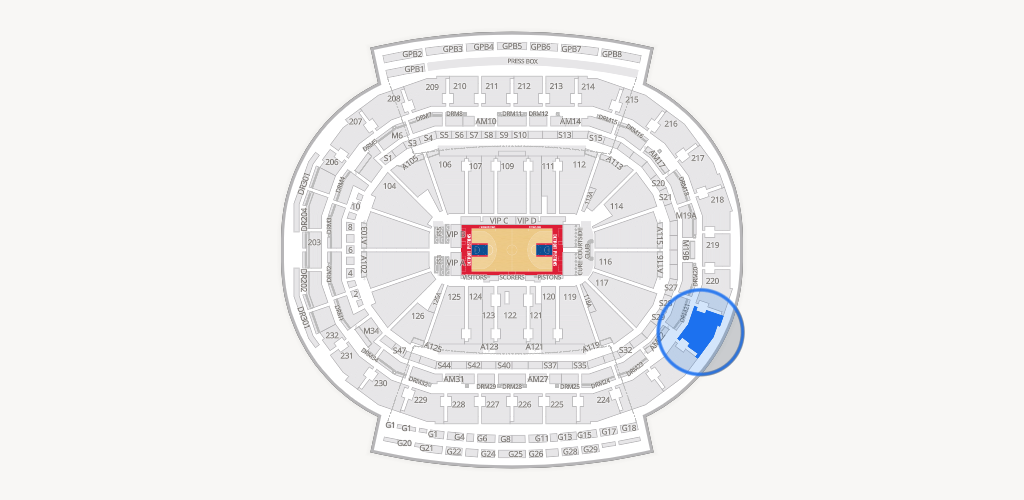 Little Caesars Arena Seating Chart