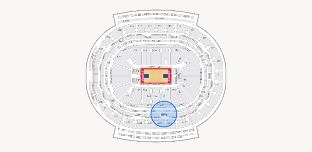 Little Caesars Arena Seating Chart