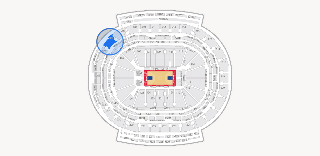 Little Caesars Arena Seating Chart
