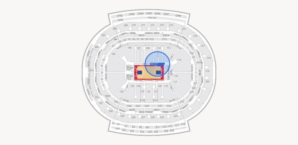 Little Caesars Arena Seating Chart