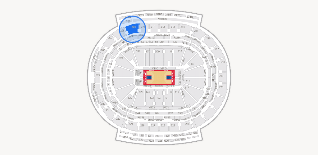Little Caesars Arena Seating Chart