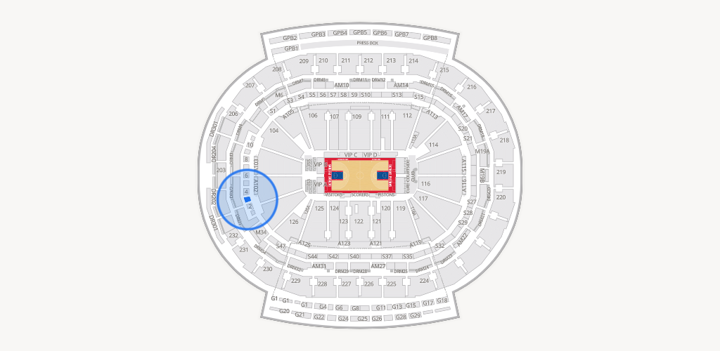 Little Caesars Arena Seating Chart