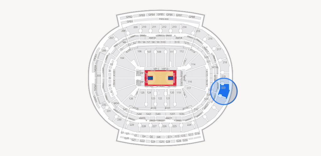 Little Caesars Arena Seating Chart