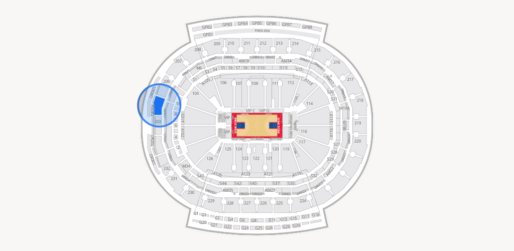 Little Caesars Arena Seating Chart