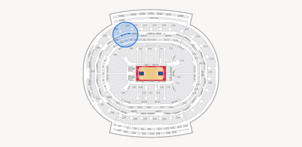 Little Caesars Arena Seating Chart