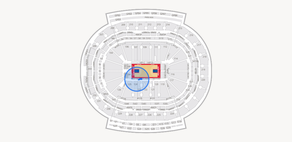 Little Caesars Arena Seating Chart