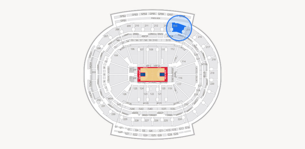 Little Caesars Arena Seating Chart