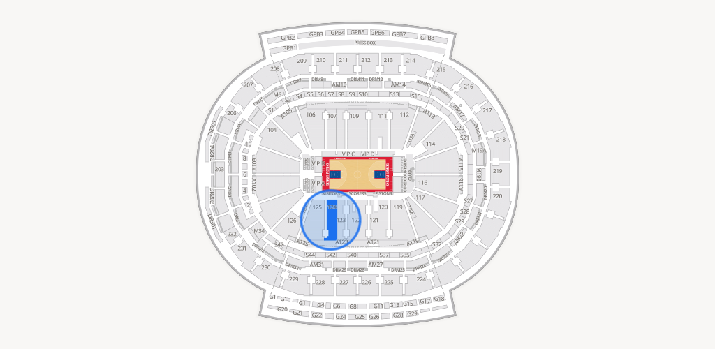Little Caesars Arena Seating Chart