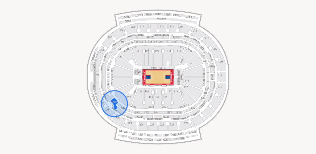 Little Caesars Arena Seating Chart
