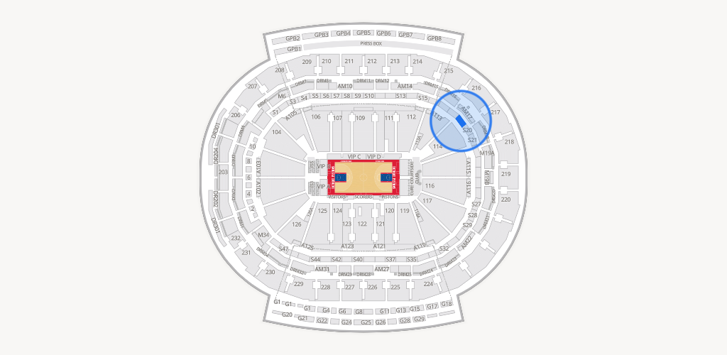 Little Caesars Arena Seating Chart