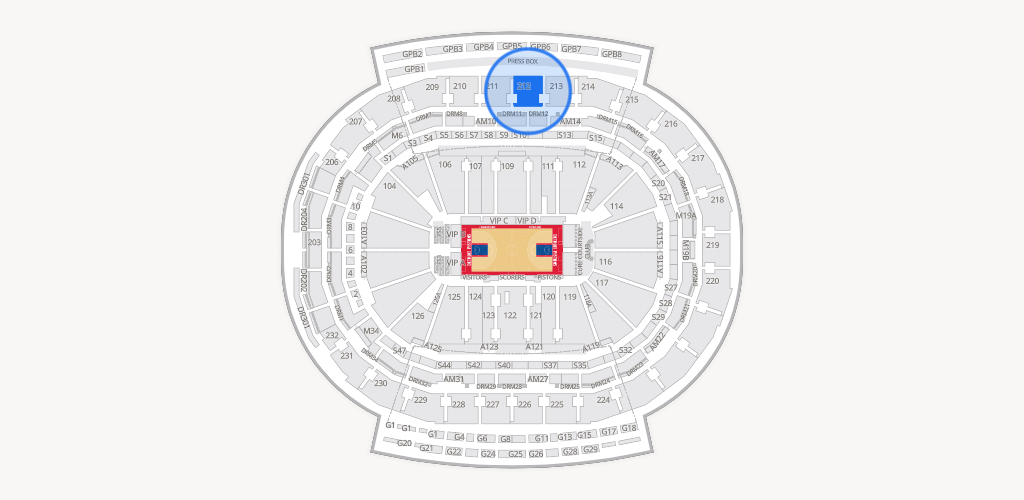 Little Caesars Arena Seating Chart