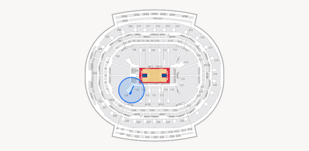 Little Caesars Arena Seating Chart