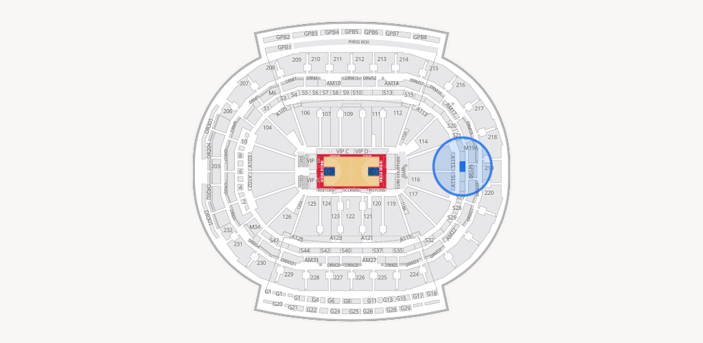 Little Caesars Arena Seating Chart