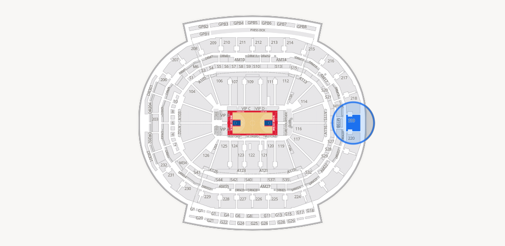 Little Caesars Arena Seating Chart
