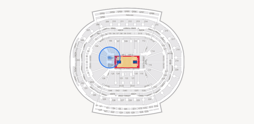 Little Caesars Arena Seating Chart