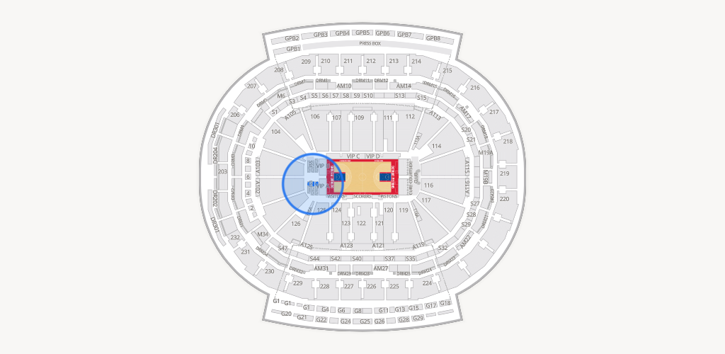 Little Caesars Arena Seating Chart