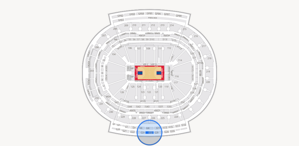 Little Caesars Arena Seating Chart
