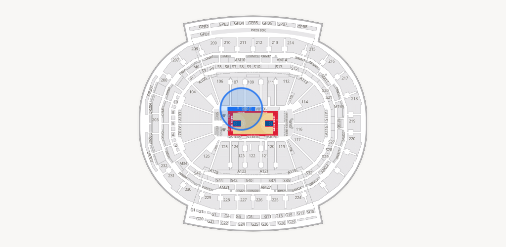 Little Caesars Arena Seating Chart
