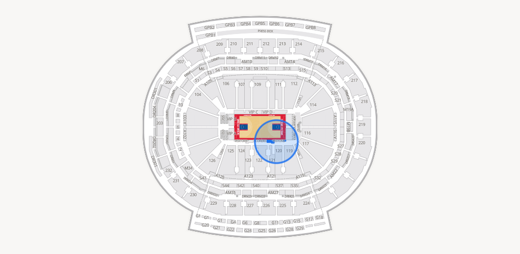 Little Caesars Arena Seating Chart