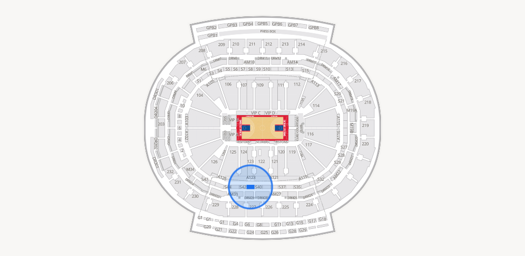 Little Caesars Arena Seating Chart