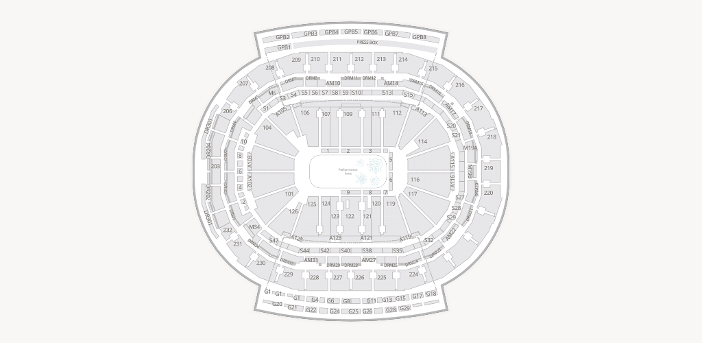 Little Caesars Arena Seating Chart
