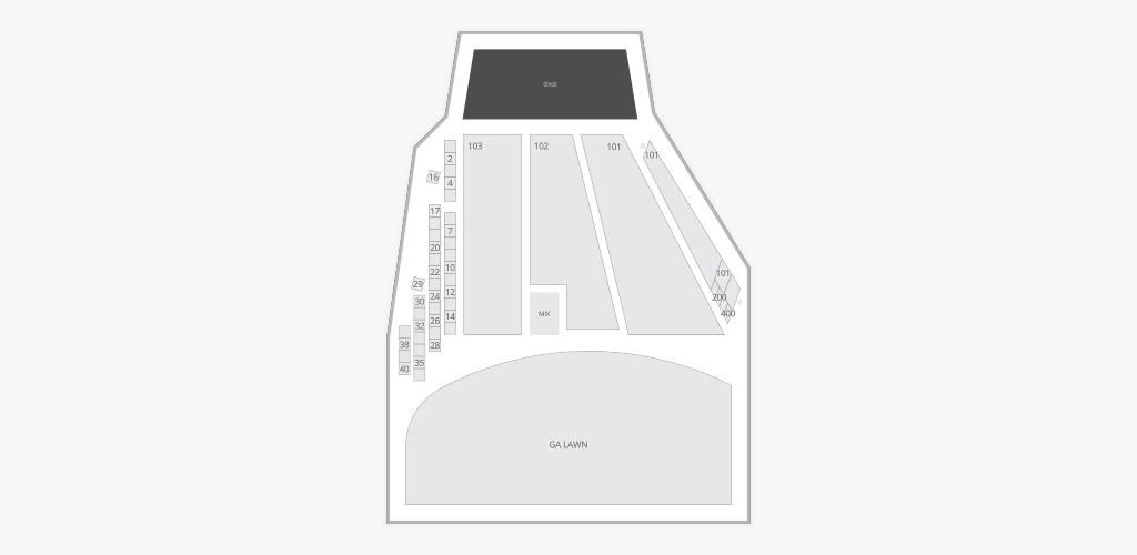 Live Oak Bank Pavilion Seating Chart
