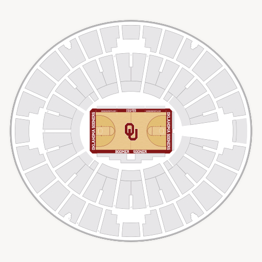 Lloyd Noble Center seating chart