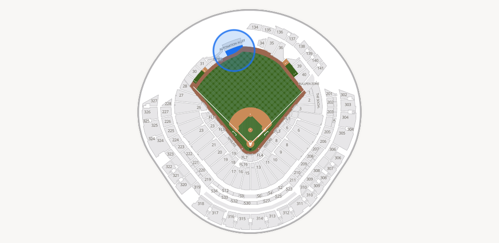loanDepot park Seating Chart