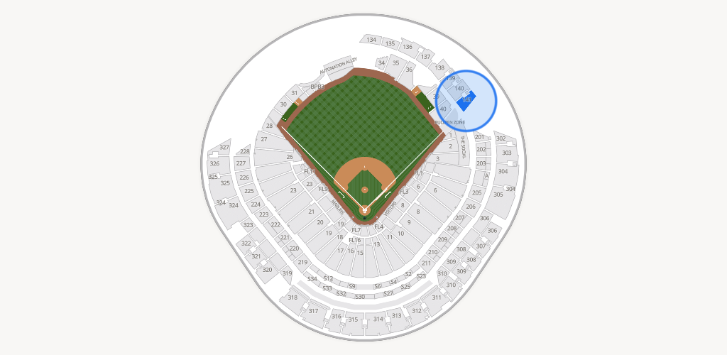 loanDepot park Seating Chart