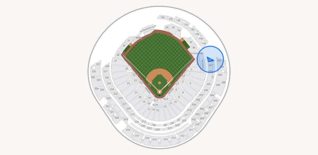 loanDepot park Seating Chart