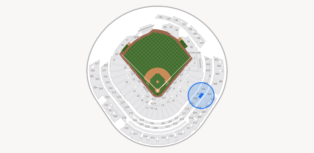 loanDepot park Seating Chart