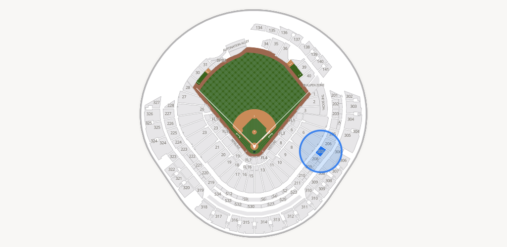 loanDepot park Seating Chart