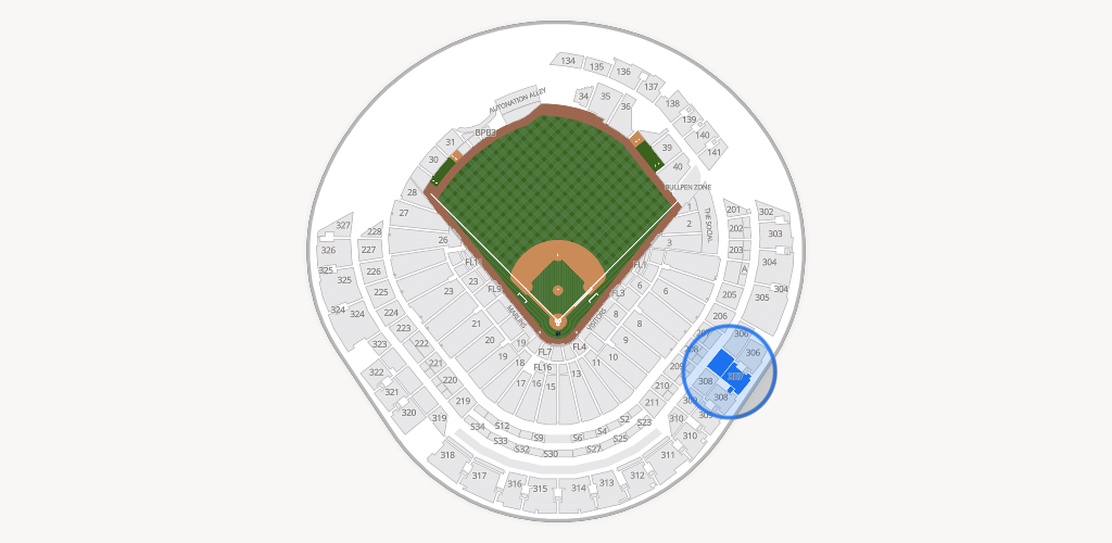 loanDepot park Seating Chart