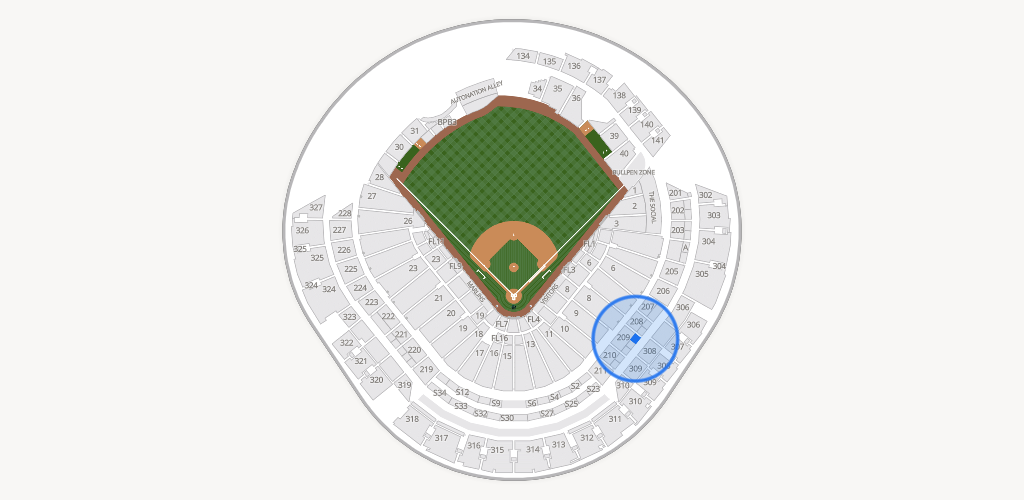 loanDepot park Seating Chart