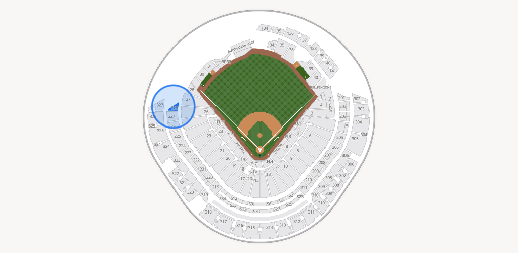 loanDepot park Seating Chart