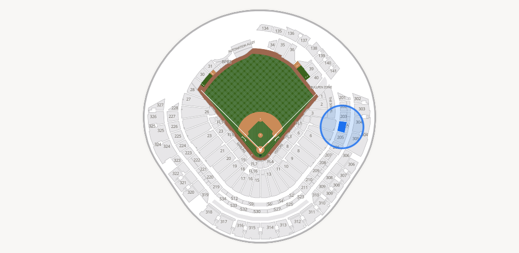 loanDepot park Seating Chart