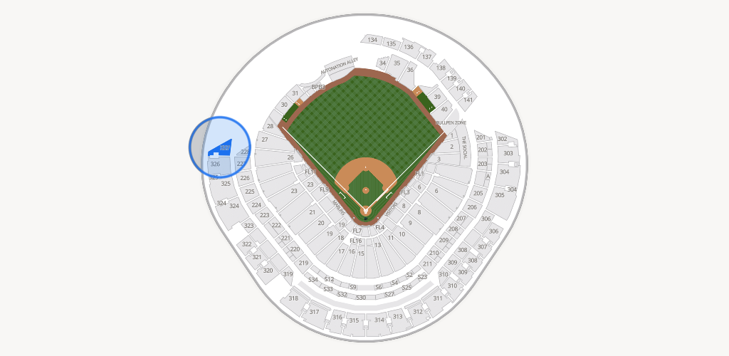 loanDepot park Seating Chart
