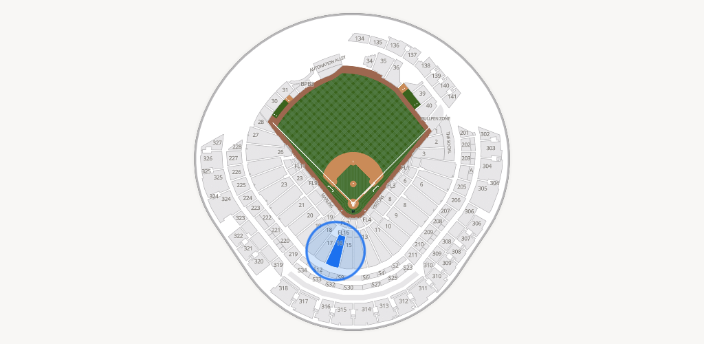 loanDepot park Seating Chart
