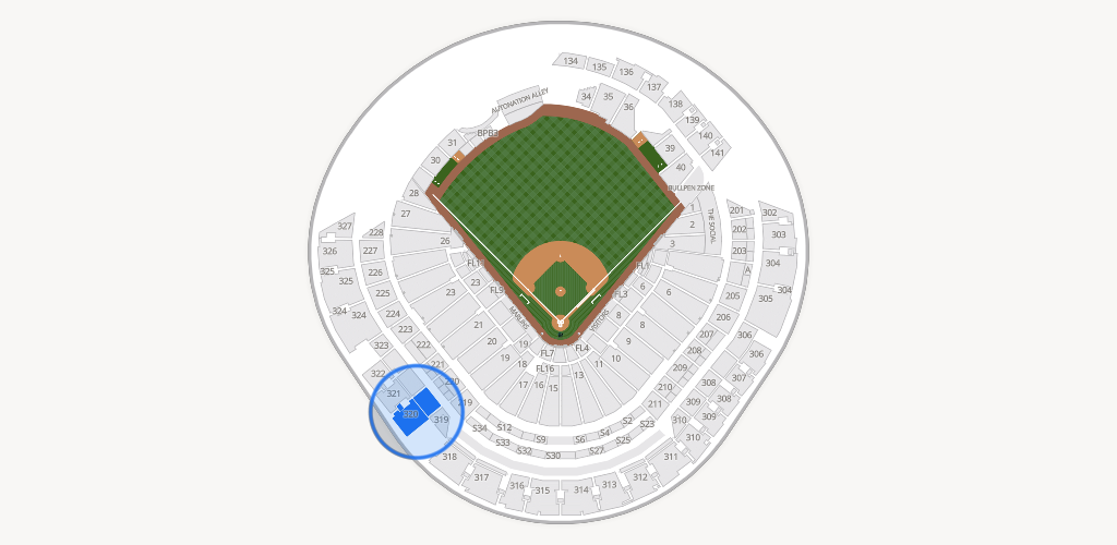 loanDepot park Seating Chart