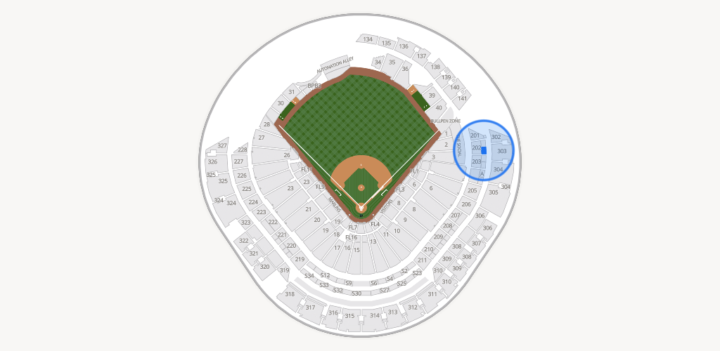 loanDepot park Seating Chart
