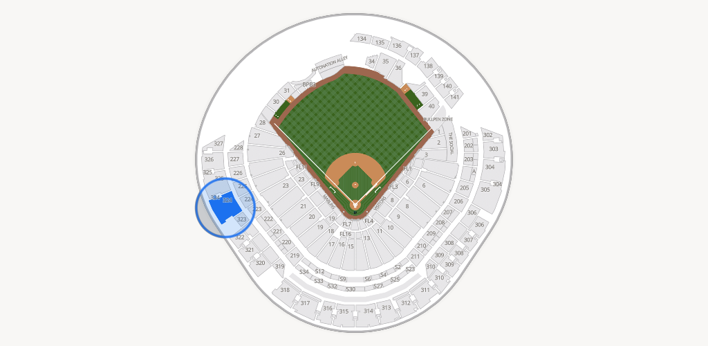 loanDepot park Seating Chart