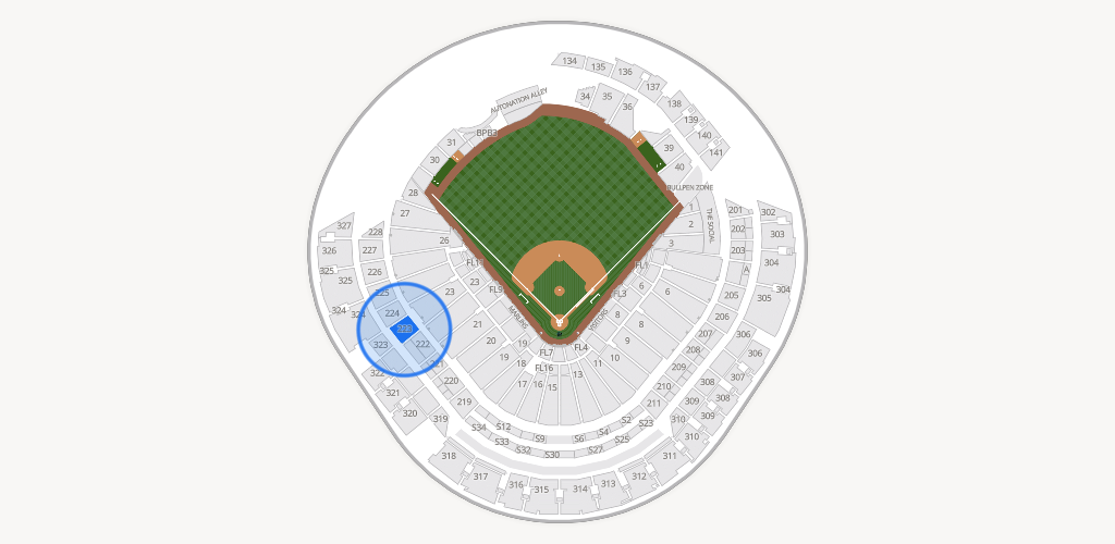 loanDepot park Seating Chart