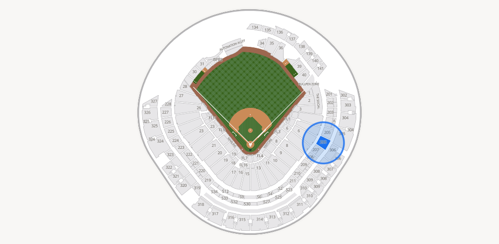 loanDepot park Seating Chart